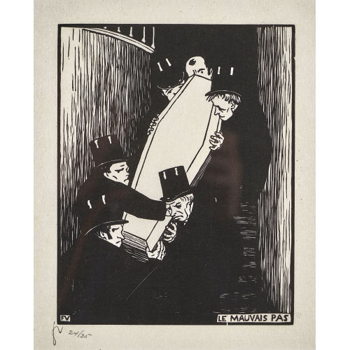 F�LIX VALLOTTON : 'Le mauvais pas' (DOBIASCHOFSKY AUKTIONEN AG)