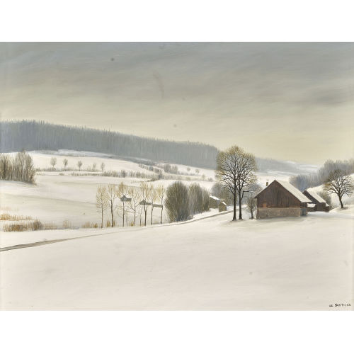 CLAUDE SAUTHIER : 'Pr�s des Baumettes' (DOBIASCHOFSKY AUKTIONEN AG)