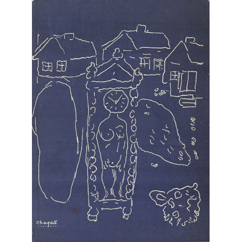 MARC CHAGALL : Paul �luard: 'Le dur d�sir de Durer' (DOBIASCHOFSKY AUKTIONEN AG)