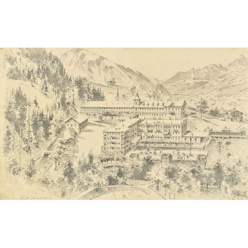 JOHANNES WEBER : 'Kurhaus Lenk. Oberland-Bernois' (DOBIASCHOFSKY AUKTIONEN AG)