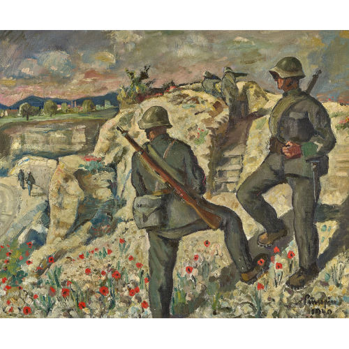 FRITZ P�MPIN : 'Roter Mohn' (DOBIASCHOFSKY AUKTIONEN AG)