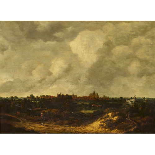 JAN I VERMEER VAN HAARLEM : D�nenlandschaft mit Blick auf Haarlem (DOBIASCHOFSKY AUKTIONEN AG)