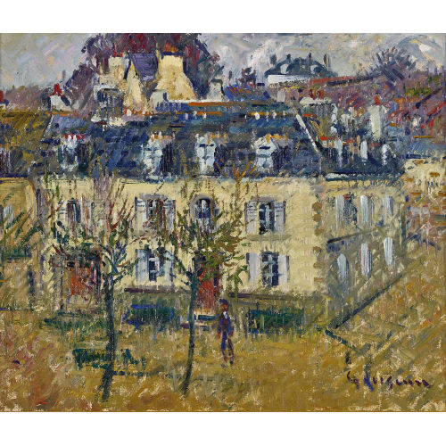 GUSTAVE LOISEAU : 'H�tel Julia � Pont-Aven' (DOBIASCHOFSKY AUKTIONEN AG)