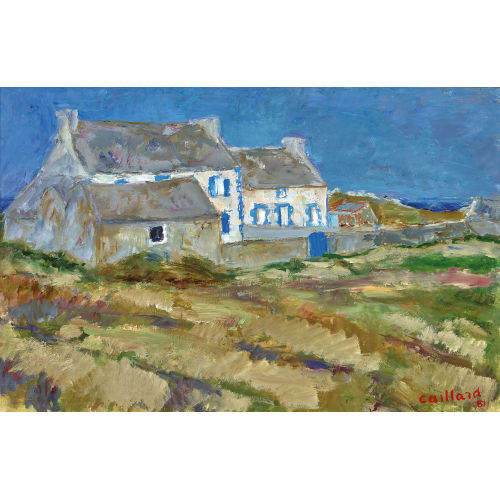 CHRISTIAN HUGUES CAILLARD : Ferme en Bretagne (DOBIASCHOFSKY AUKTIONEN AG)