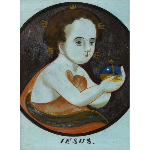 19. JH. ALPENL�NDISCH : 'Iesus' (DOBIASCHOFSKY AUKTIONEN AG)