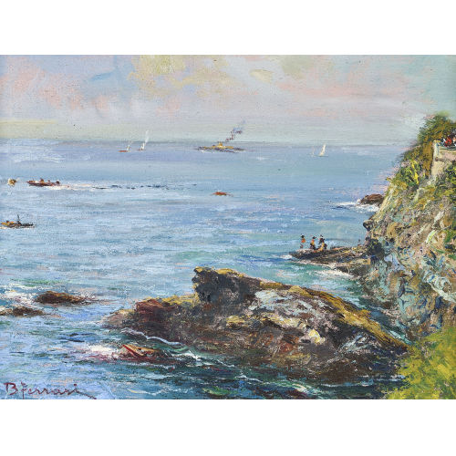 BERTO FERRARI : 'Marina (Nervi)' (DOBIASCHOFSKY AUKTIONEN AG)