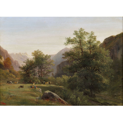 FRAN�OIS DIDAY : 'Ch�nes au Kirchet (Meyringen)' (DOBIASCHOFSKY AUKTIONEN AG)