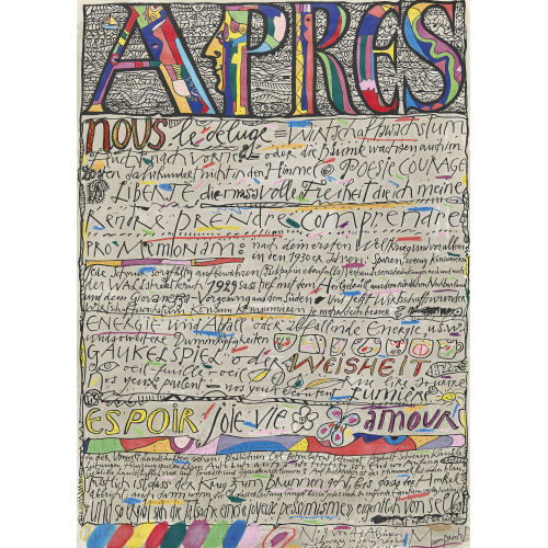 RUDOLF MUMPRECHT : 'Apr�s nous le d�luge' (DOBIASCHOFSKY AUKTIONEN AG)