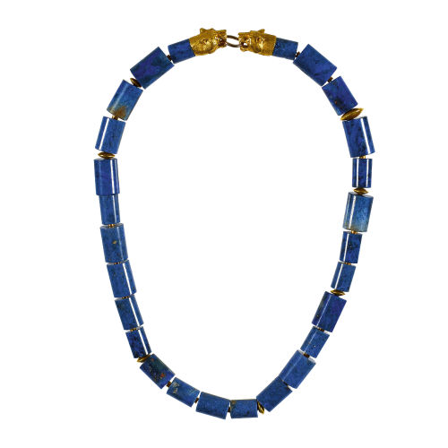 DUMORTIERIT-COLLIER : (DOBIASCHOFSKY AUKTIONEN AG)