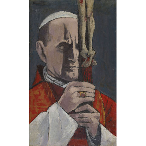 ARMAND NIQUILLE : 'Le Pape & la Croix' (DOBIASCHOFSKY AUKTIONEN AG)