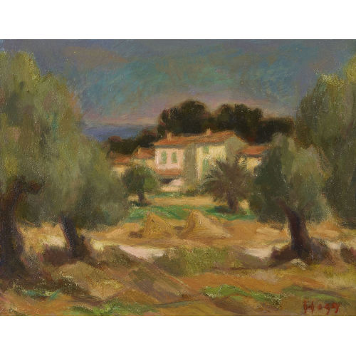 PAUL HOGG : H�user bei Sanary-sur-Mer (DOBIASCHOFSKY AUKTIONEN AG)