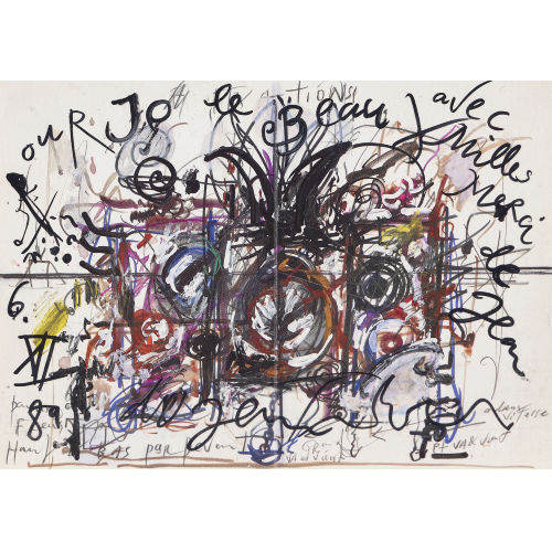 JEAN TINGUELY : 'Pour un Fleur...' (DOBIASCHOFSKY AUKTIONEN AG)