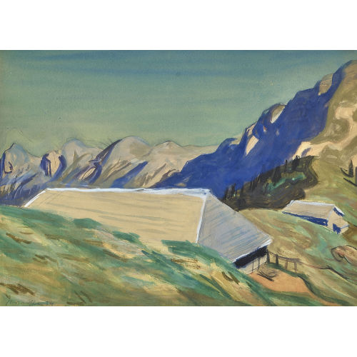 FRED STAUFFER : Auf der Alp (DOBIASCHOFSKY AUKTIONEN AG)