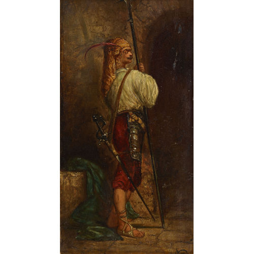 MAXIME NOIR� : Orientalischer Soldat (DOBIASCHOFSKY AUKTIONEN AG)