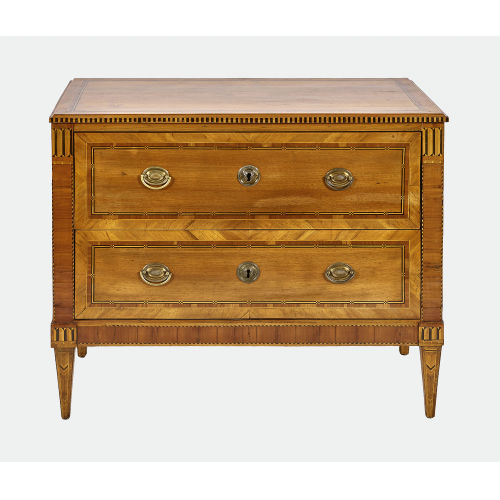 KOMMODE : Louis XVI, Schweiz, um 1800 (DOBIASCHOFSKY AUKTIONEN AG)