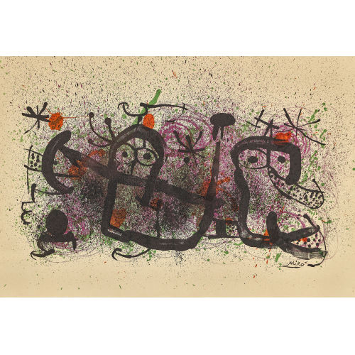 JOAN MIR� : 'Ma de Proverbis' (DOBIASCHOFSKY AUKTIONEN AG)