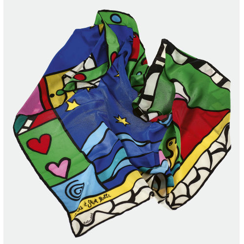 NIKI DE SAINT PHALLE : Foulard 'Plante' (DOBIASCHOFSKY AUKTIONEN AG)