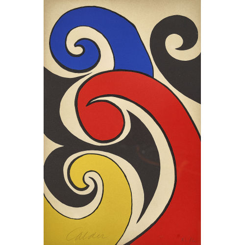 ALEXANDER CALDER : Les Vagues (DOBIASCHOFSKY AUKTIONEN AG)