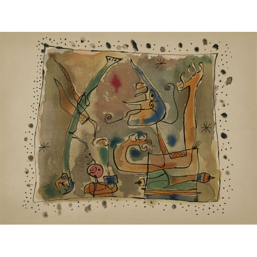JOAN MIR� : 'Apr�s l'orage' (DOBIASCHOFSKY AUKTIONEN AG)