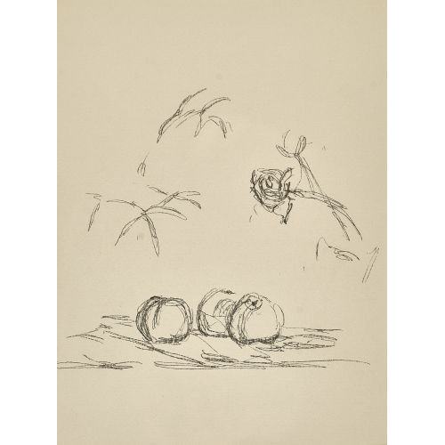 ALBERTO GIACOMETTI : 'Trois pommes III' (DOBIASCHOFSKY AUKTIONEN AG)