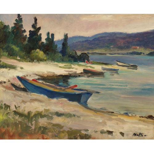 WALTER MAFLI : 'Lac de Joux' (DOBIASCHOFSKY AUKTIONEN AG)