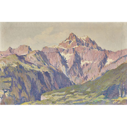 FRAN�OIS LOUIS JAQUES : Les Dents du Midi (DOBIASCHOFSKY AUKTIONEN AG)