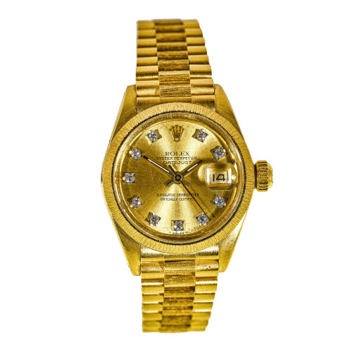 ROLEX : Damenarmbanduhr 'Oyster Perpetual, Datejust' (DOBIASCHOFSKY AUKTIONEN AG)