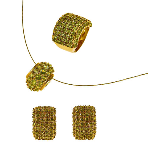 PERIDOT-SET : (DOBIASCHOFSKY AUKTIONEN AG)