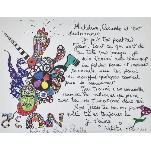 NIKI DE SAINT PHALLE : 'Jean' (DOBIASCHOFSKY AUKTIONEN AG)