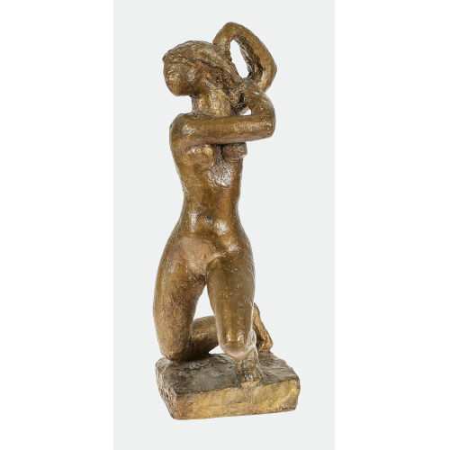 GUSTAVE PIGUET : Sich k�mmender weiblicher Akt (DOBIASCHOFSKY AUKTIONEN AG)