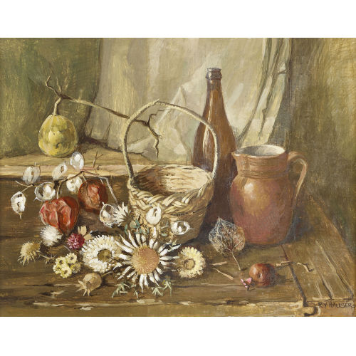 RENE YOLANDA HAUSER : 'Nature morte' (DOBIASCHOFSKY AUKTIONEN AG)