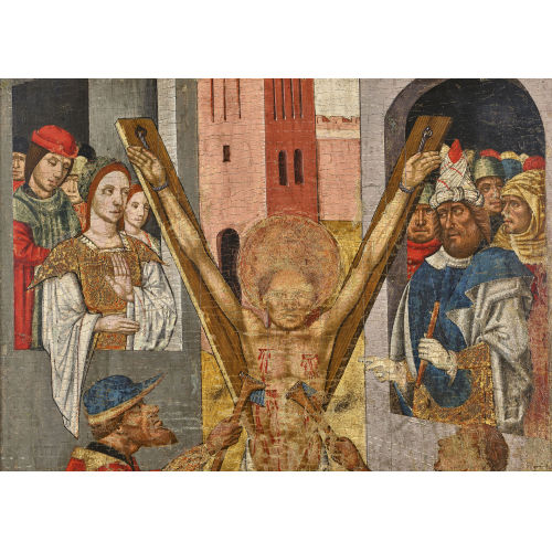 GIACOMO DI NICOLA DA RECANATI : Das Martyrium des Heiligen Andreas (DOBIASCHOFSKY AUKTIONEN AG)