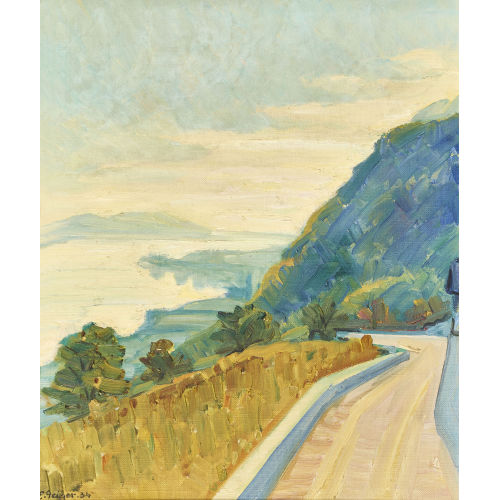 ERNST SAMUEL GEIGER : 'Abend. Rebberg' (DOBIASCHOFSKY AUKTIONEN AG)