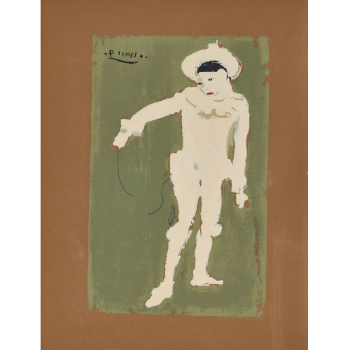 PABLO PICASSO : Pierrot (DOBIASCHOFSKY AUKTIONEN AG)