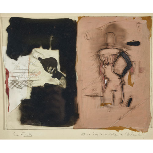 HANS FALK : 'After a day in the collection (African Art)' (DOBIASCHOFSKY AUKTIONEN AG)