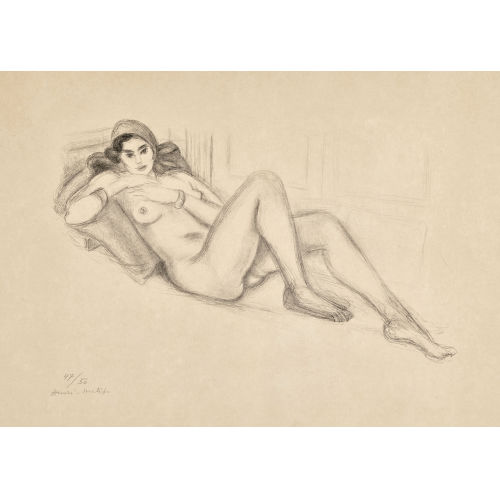 HENRI MATISSE : 'Nu au turban' (DOBIASCHOFSKY AUKTIONEN AG)