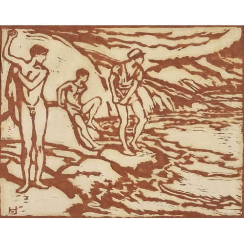 LUDWIG VON HOFFMANN : Am Meer (DOBIASCHOFSKY AUKTIONEN AG)
