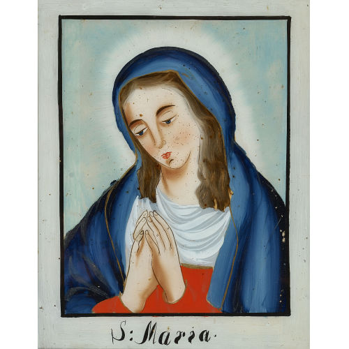19. JH. ALPENL�NDISCH : 'S: Maria' (DOBIASCHOFSKY AUKTIONEN AG)