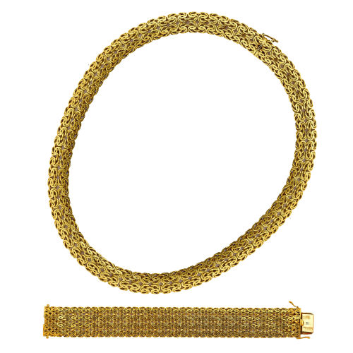 GOLD-SET : (DOBIASCHOFSKY AUKTIONEN AG)