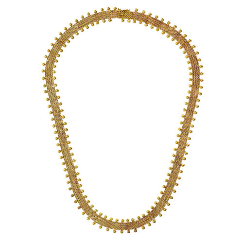 GOLD-COLLIER : (DOBIASCHOFSKY AUKTIONEN AG)