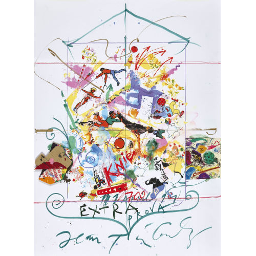 JEAN TINGUELY : 'Knie, extra Prova' (DOBIASCHOFSKY AUKTIONEN AG)