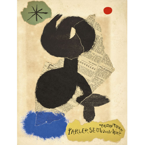 JOAN MIR� : Tristan Tzara: 'Parler seul. Po�me' (DOBIASCHOFSKY AUKTIONEN AG)