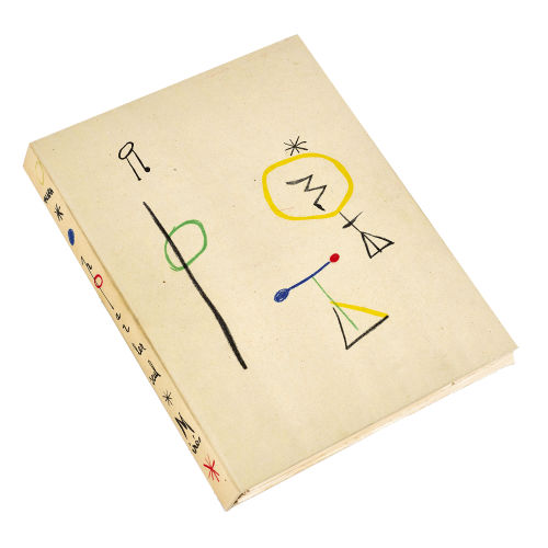 JOAN MIR� : Tristan Tzara: 'Parler seul. Po�me' (DOBIASCHOFSKY AUKTIONEN AG)