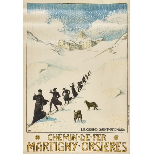 ALBERT MURET : 'Chemin-de-Fer Martigny-Orsi�re' (DOBIASCHOFSKY AUKTIONEN AG)