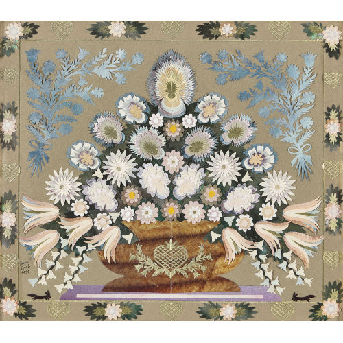 ANNE ROSAT : Blumenbouquet (DOBIASCHOFSKY AUKTIONEN AG)