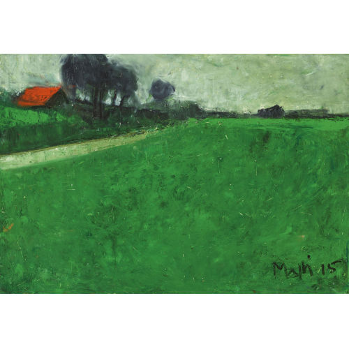 WALTER MAFLI : Campagne au printemps (DOBIASCHOFSKY AUKTIONEN AG)