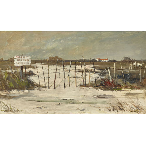 REN�E YOLANDA HAUSER : 'Camargue (Piste de M�jane)' (DOBIASCHOFSKY AUKTIONEN AG)
