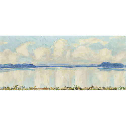 ERNST SAMUEL GEIGER : Am Bielersee (DOBIASCHOFSKY AUKTIONEN AG)