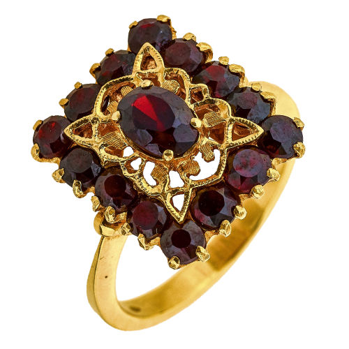 GRANAT-RING : (DOBIASCHOFSKY AUKTIONEN AG)
