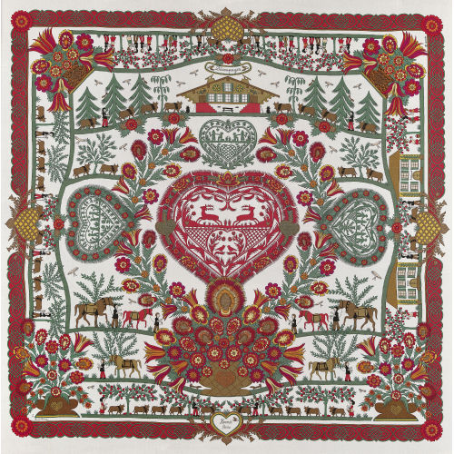 ANNE ROSAT : Foulard, Paris (Herm�s) (DOBIASCHOFSKY AUKTIONEN AG)